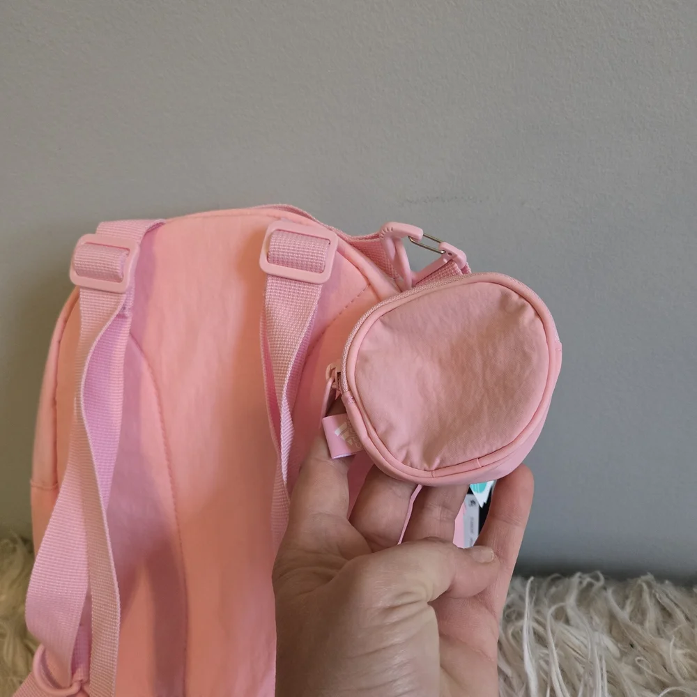 Adidas Kids Pink Mini Backpack